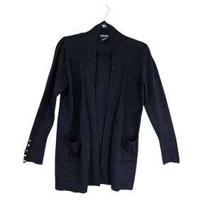 Select + Trend Kenneth Cardigan Open Front Cole Buttoned Womens Size S